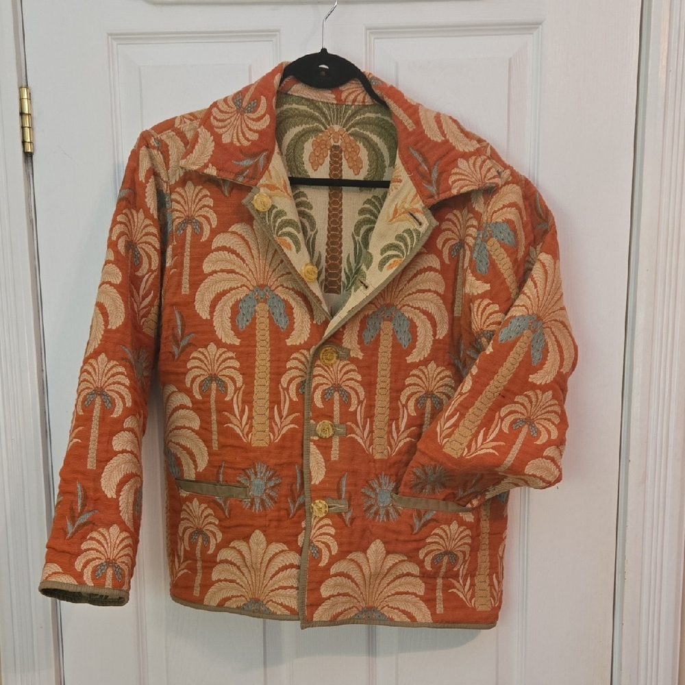 Tropical Patterned Jacket - Picture 1 of 7